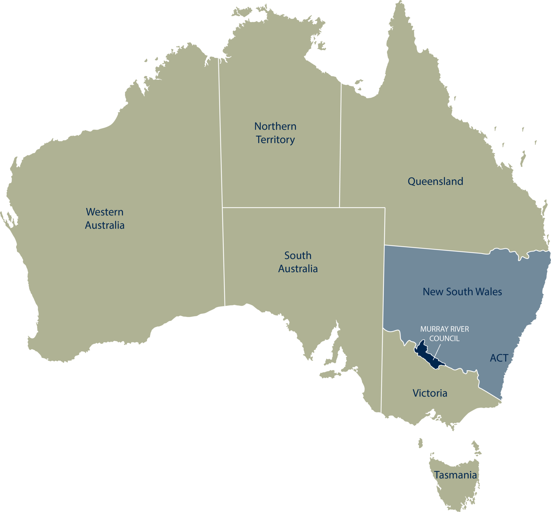 Original Map Australia WITH LGA