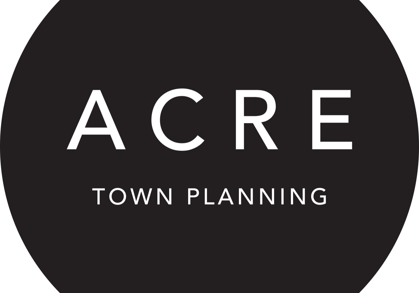 Acre Town Planning Logo FINAL Black